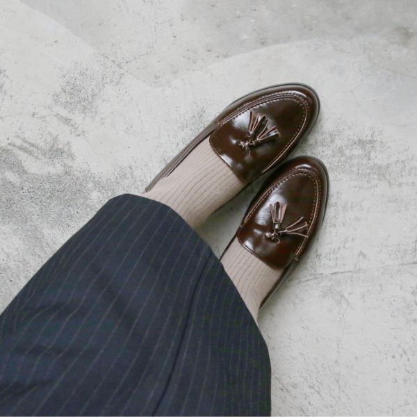 【快速到貨】大人休閒感輕量流蘇樂福鞋 