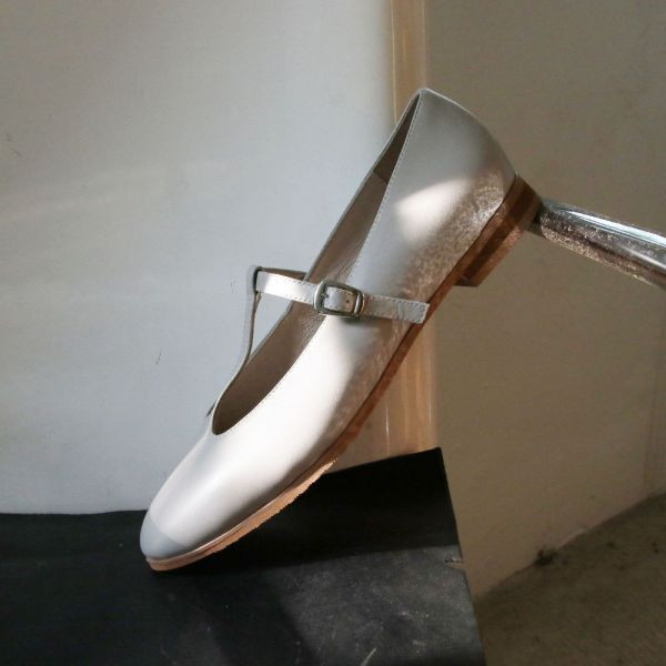 【現貨】復古風T字瑪莉珍便鞋 