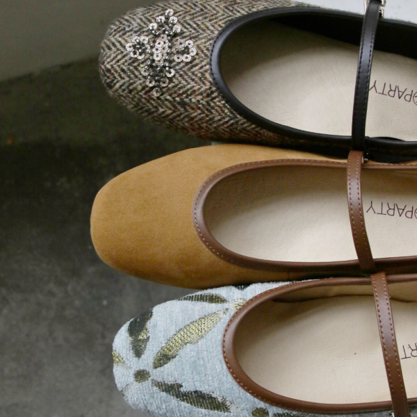 【接單手工製】限量_層次感小方頭瑪莉珍 