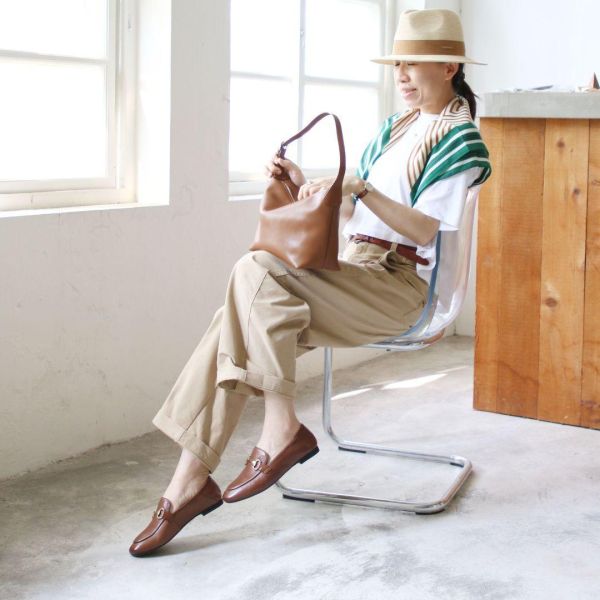 【限量3個現貨】焦糖棕肩側背包 