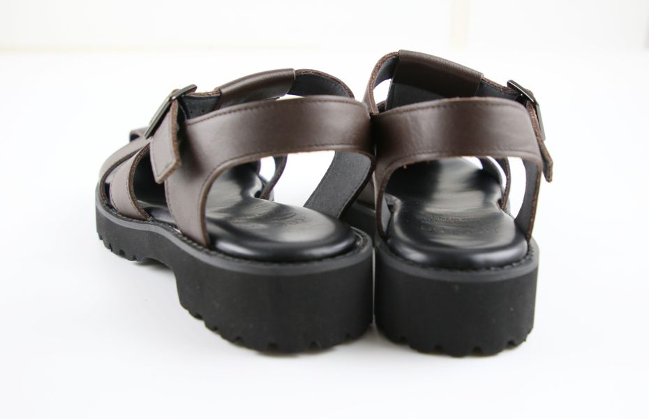 【接單手工製】世界系列_Recipe日系輕量方頭漁夫涼鞋 