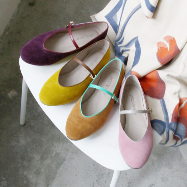 【現貨】異素材跳色修飾腳版瑪莉珍 