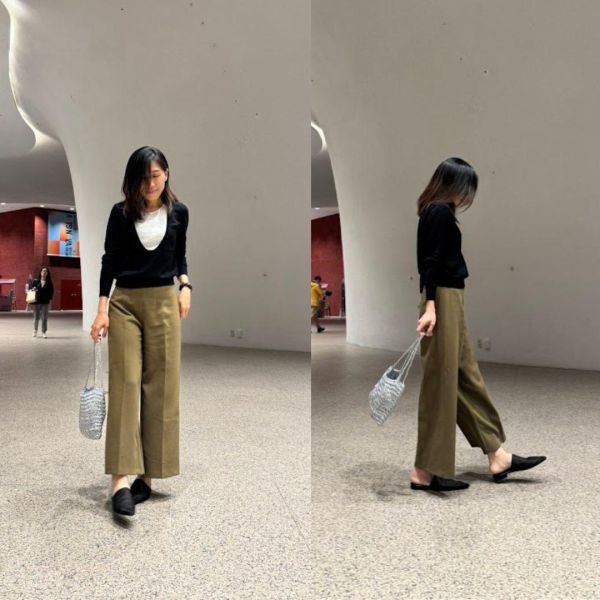 【預購】銀色紗線編織手提小包 