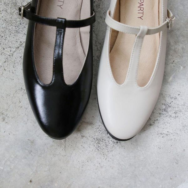 【接單手工製】復古風T字瑪莉珍便鞋 