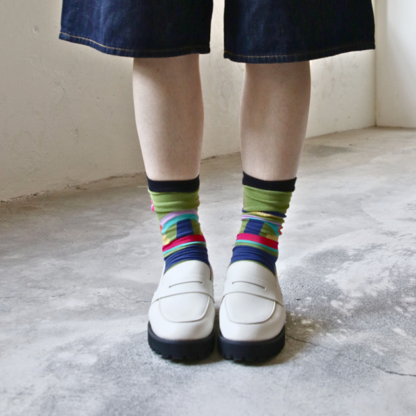 【現貨】世界系列_Recipe輕量個性厚底樂福鞋 