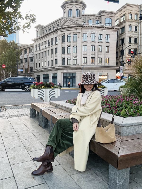 【預購】豹紋雙面帽 