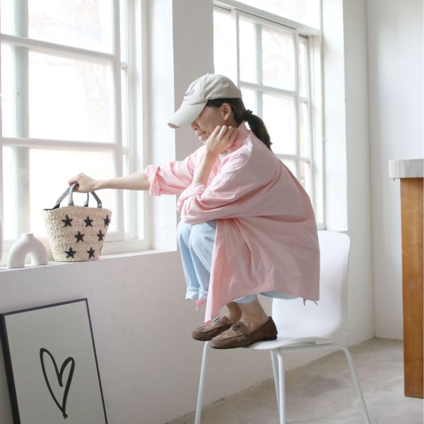 【接單手工製】世界系列_圓方楦精品等級羊絨鎖頭樂福便鞋 