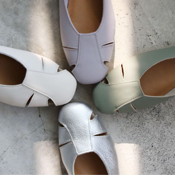 【接單手工製】世界系列_Recipe不露趾平底便鞋 