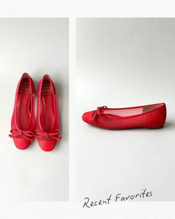 【世界系列】網紗小方頭芭蕾舞鞋 