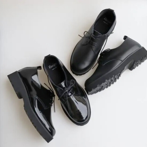 【預購】世界系列_Recipe輕量個性厚底綁帶鞋 