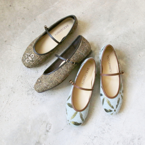 【接單手工製】限量_層次感小方頭瑪莉珍 