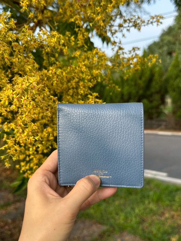 【限時預購】MS繽紛派對義大利皮革短夾 