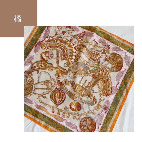 【現貨】圖騰方巾 