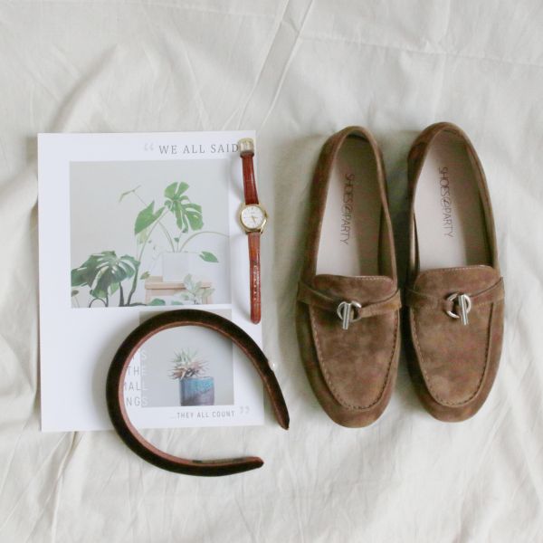 【接單手工製】世界系列_圓方楦精品等級羊絨鎖頭樂福便鞋 