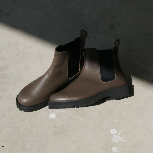 【接單手工製】世界系列_Recipe防潑水鬆緊帶厚底中筒靴 