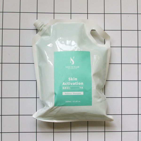 【綠瓶2000ml補充包】MS x 耶尼髮品>>沙龍級肌膚活化｜平衡潔淨露（小綠瓶） 