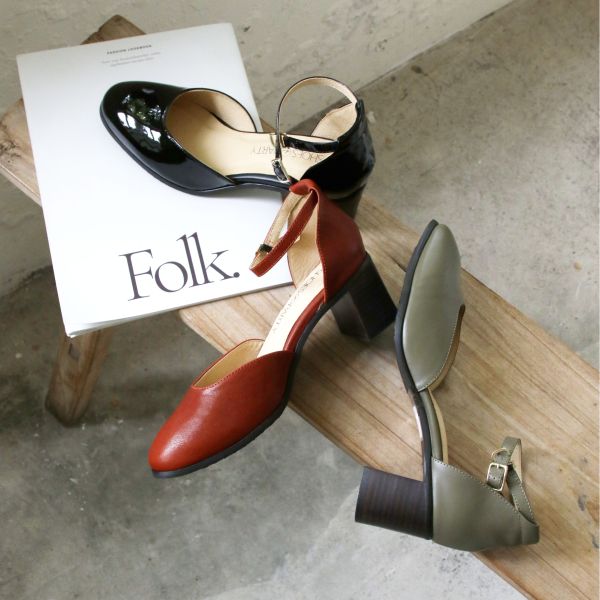 【試穿鞋福利】小方頭中空瑪莉珍跟鞋 