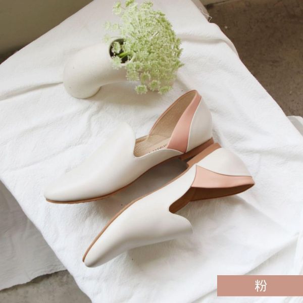 【接單手工製】後踵拼接中空歐貝拉 