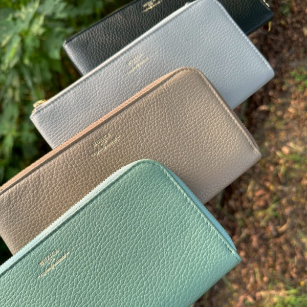 【現貨】MS繽紛派對義大利皮革長夾 