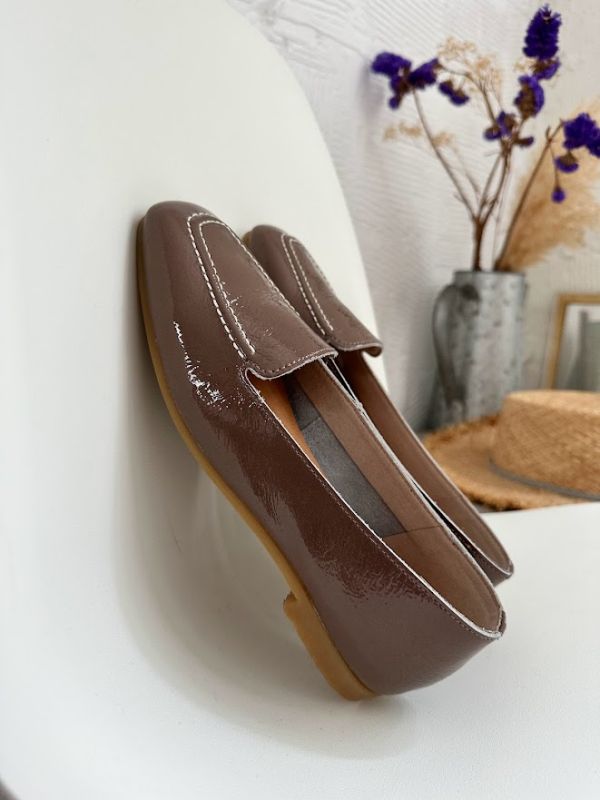 【試穿鞋福利】世界系列_日本製Recipe真皮小方頭便鞋 