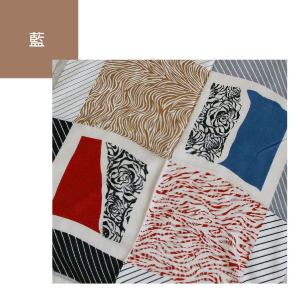 【現貨】圖騰方巾 