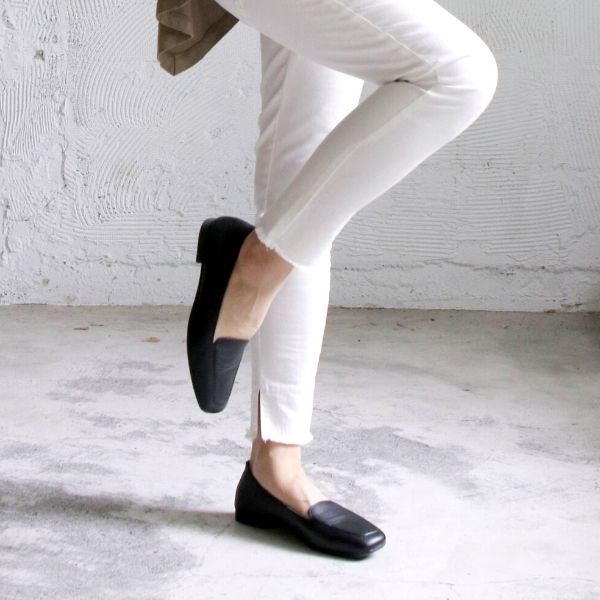 【試穿鞋福利】世界系列_日本製Recipe真皮小方頭便鞋 