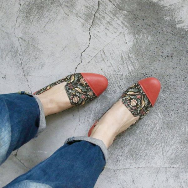 【限量接單】鳥語花香前後斜拼接歐貝拉 