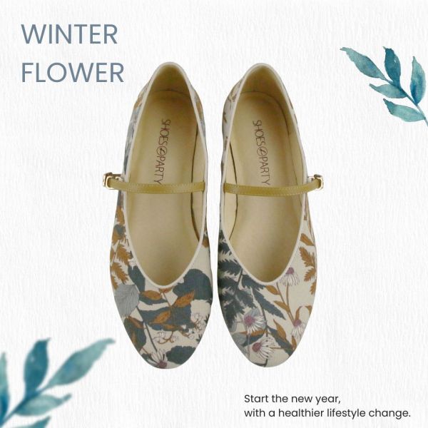 【限量訂製】冬眠花園滾邊瑪莉珍 