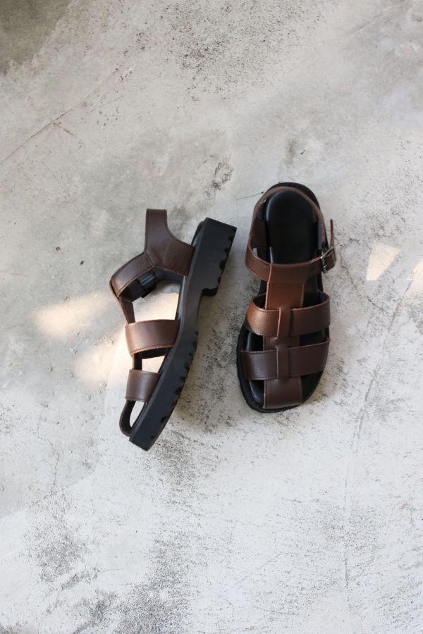 【現貨】世界系列_Recipe日系輕量方頭漁夫涼鞋 