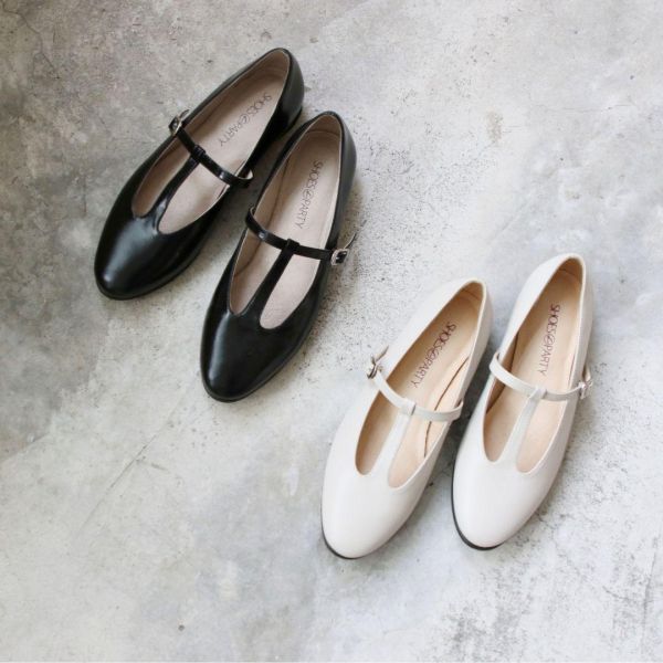 【接單手工製】復古風T字瑪莉珍便鞋 