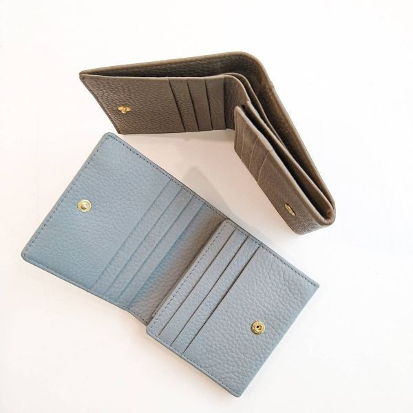 【現貨】MS繽紛派對義大利皮革短夾 