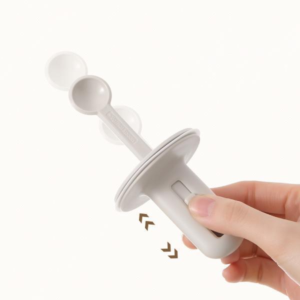 可伸縮-免轉蓋調味罐 調味,勺蓋一體,密封,免轉蓋,調味罐,調味料,結塊,設計,鹽巴受潮