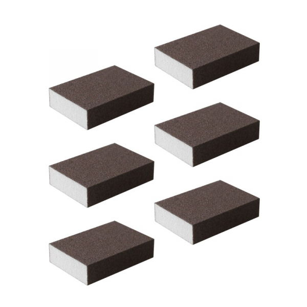 金剛砂海綿擦(6入) 金鋼砂粒,清潔,海綿,去污漬,廚房