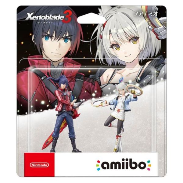 全新任天堂 amiibo 諾亞+蜜歐(異度神劍3 系列) 兩款一組 