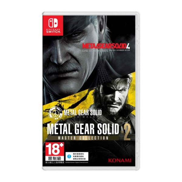 早鳥預購 全新 Switch 潛龍諜影 Master Collection Vol.2 亞英日文版[預計8月27日上市] 