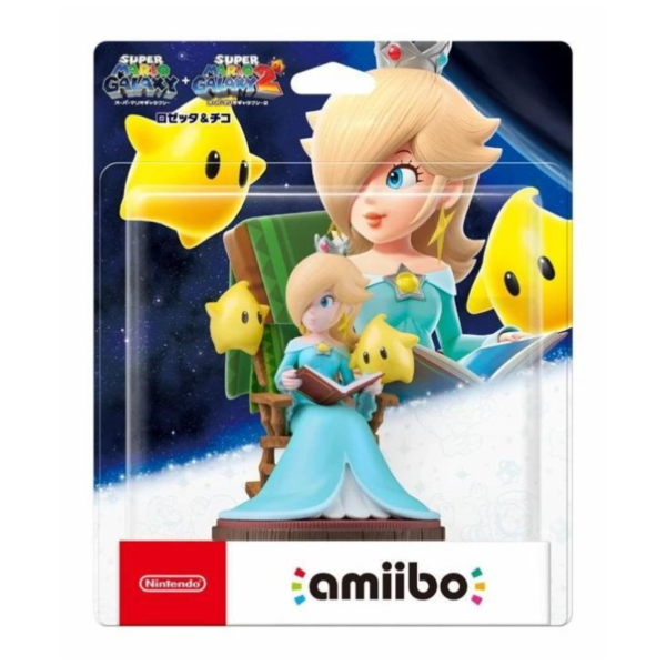早鳥預購 全新 amiibo 瑪利歐&奇可+羅潔塔&奇可(超級瑪利歐系列) 兩個一組不拆賣 [預計4月2日上市] 