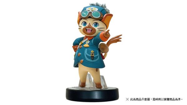 預購 全新任天堂明星 NFC 連動人偶玩具 amiibo, 盧迪+火龍V+擂斯(魔物獵人系列) 三款不拆賣 