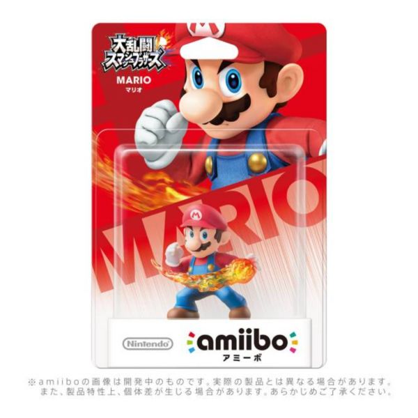 全新任天堂明星 NFC 連動人偶玩具 amiibo, 大亂鬥 瑪利歐 款(不含遊戲片) 