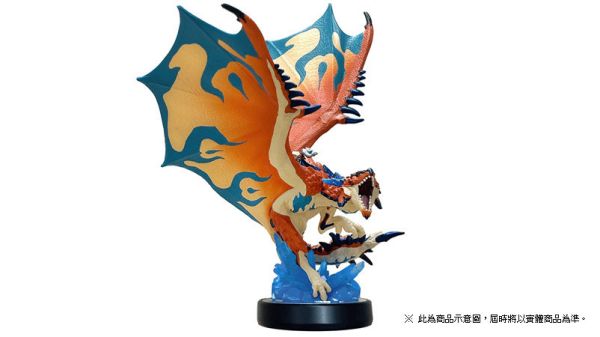 預購 全新任天堂明星 NFC 連動人偶玩具 amiibo, 盧迪+火龍V+擂斯(魔物獵人系列) 三款不拆賣 