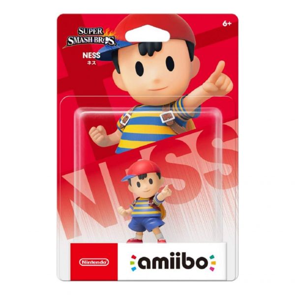 全新任天堂明星 NFC 連動人偶玩具 amiibo, 大亂鬥 奈斯 NESS 款(不含遊戲片) 