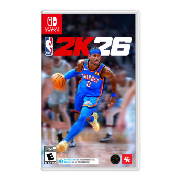 早鳥預購 全新 Switch NBA 2K26 中文一般版, 內附特典DLC [預計9月5日上市] 