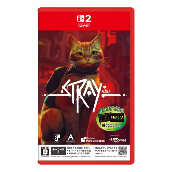 早鳥預購 全新 NS2 浪貓(Stray) 日版包裝中文版 [鑰匙卡] [預計11月12日上市] 