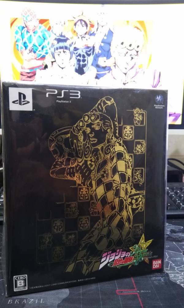 【全新絕版品】PS3 JOJO 的奇妙冒險 群星大對決 黃金體驗BOX 限定版 純日版 