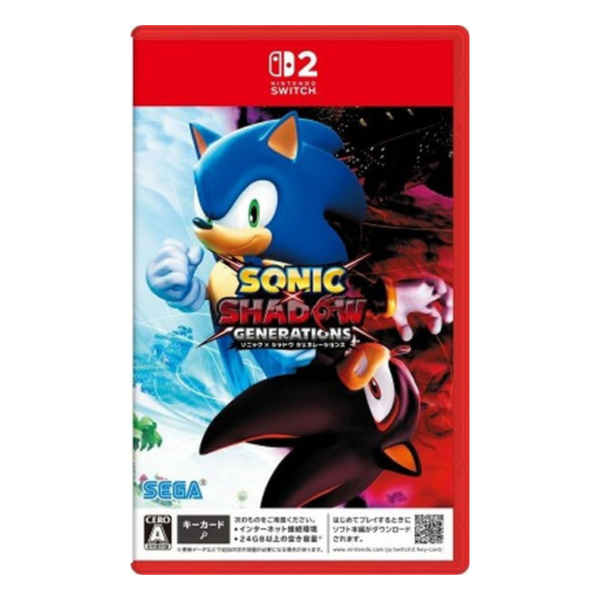 早鳥預購 全新 NS2 索尼克×夏特 世代重啟 中文版 [鑰匙卡] [預計2025年7月10日上市] 