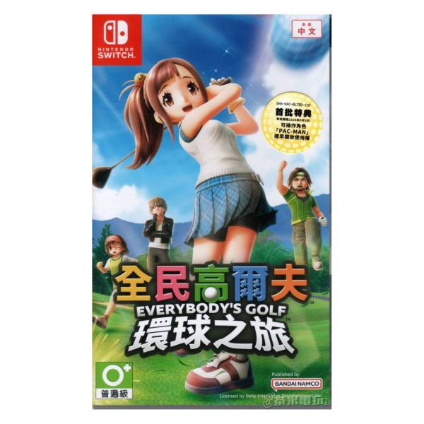 全新 Switch 全民高爾夫 環球之旅 中文版 