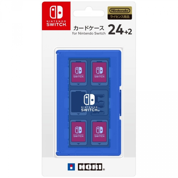 全新日本 HORI 牌 24 片裝 Switch 卡帶收納盒, 三色可選 