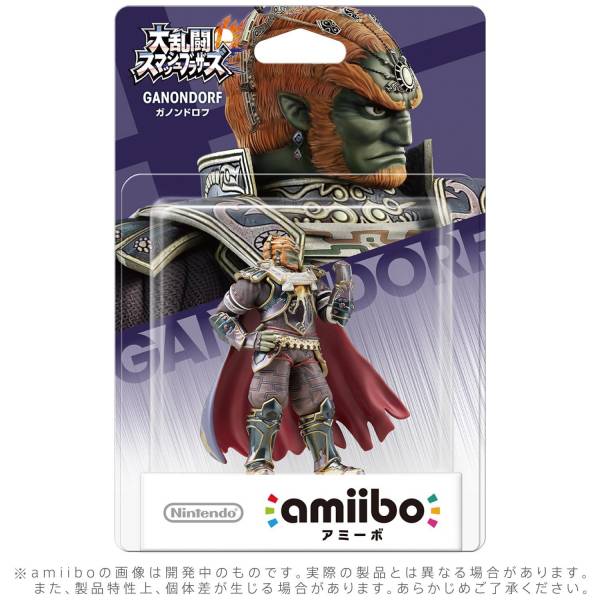 全新任天堂明星 NFC 連動人偶玩具 amiibo, 大亂鬥 加農 款(不含遊戲片) 