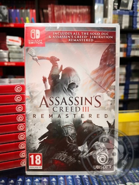 全新 Switch 刺客教條 3 重製版 英文包裝中文版 