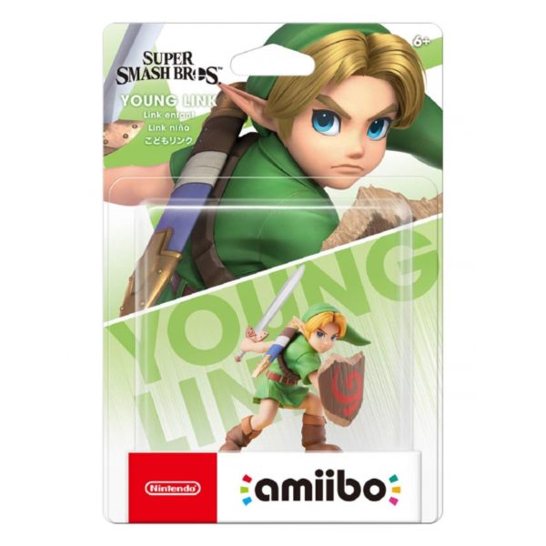 任天堂明星 NFC 連動人偶玩具 amiibo 少年林克（大亂鬥系列）(不含遊戲片) 