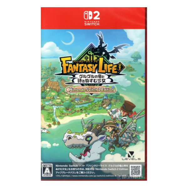 全新 NS2 奇幻生活 i：轉圈圈的龍和偷取時間的少女 日文包裝中文版 
